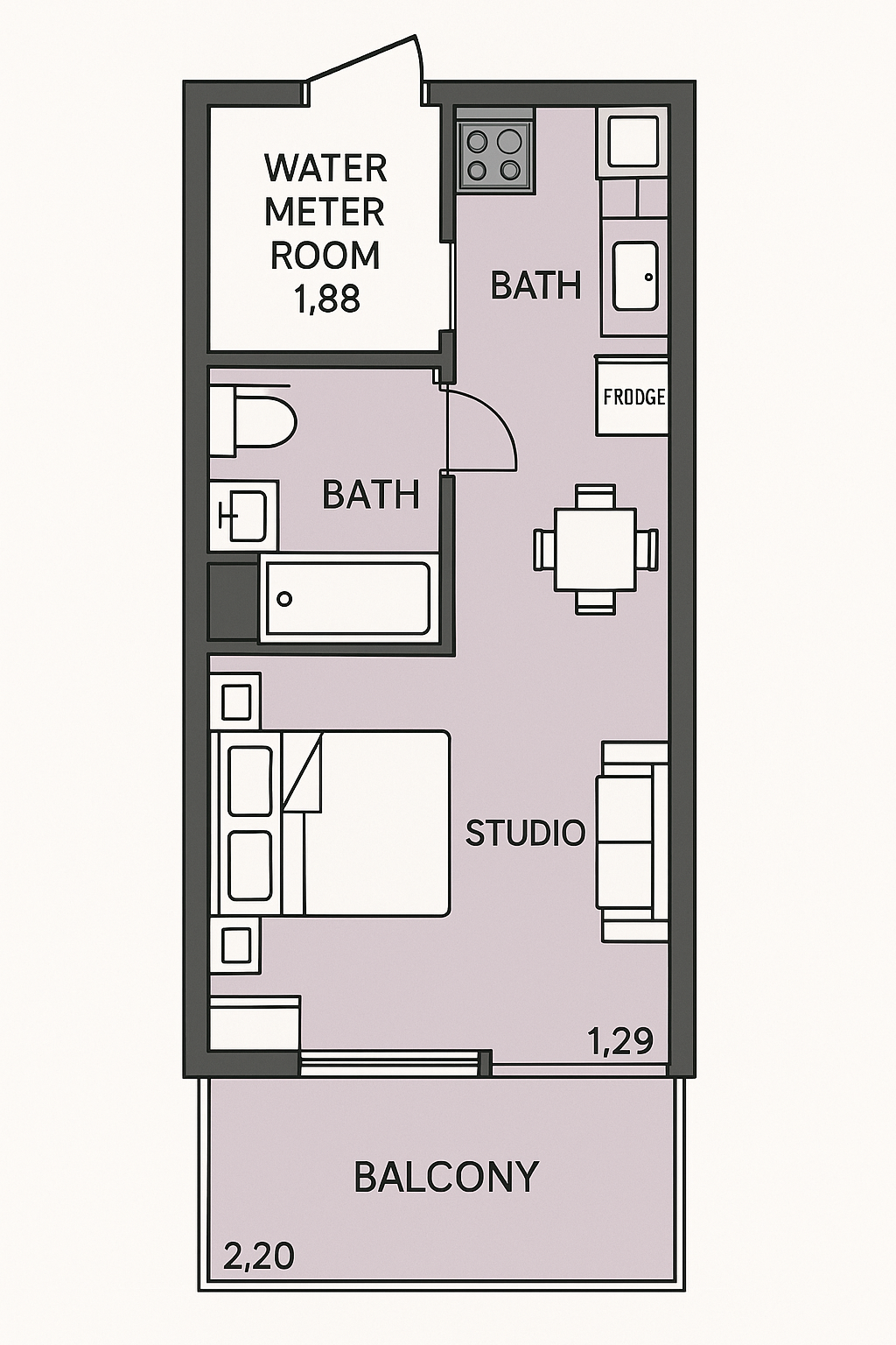 Studio Apartment